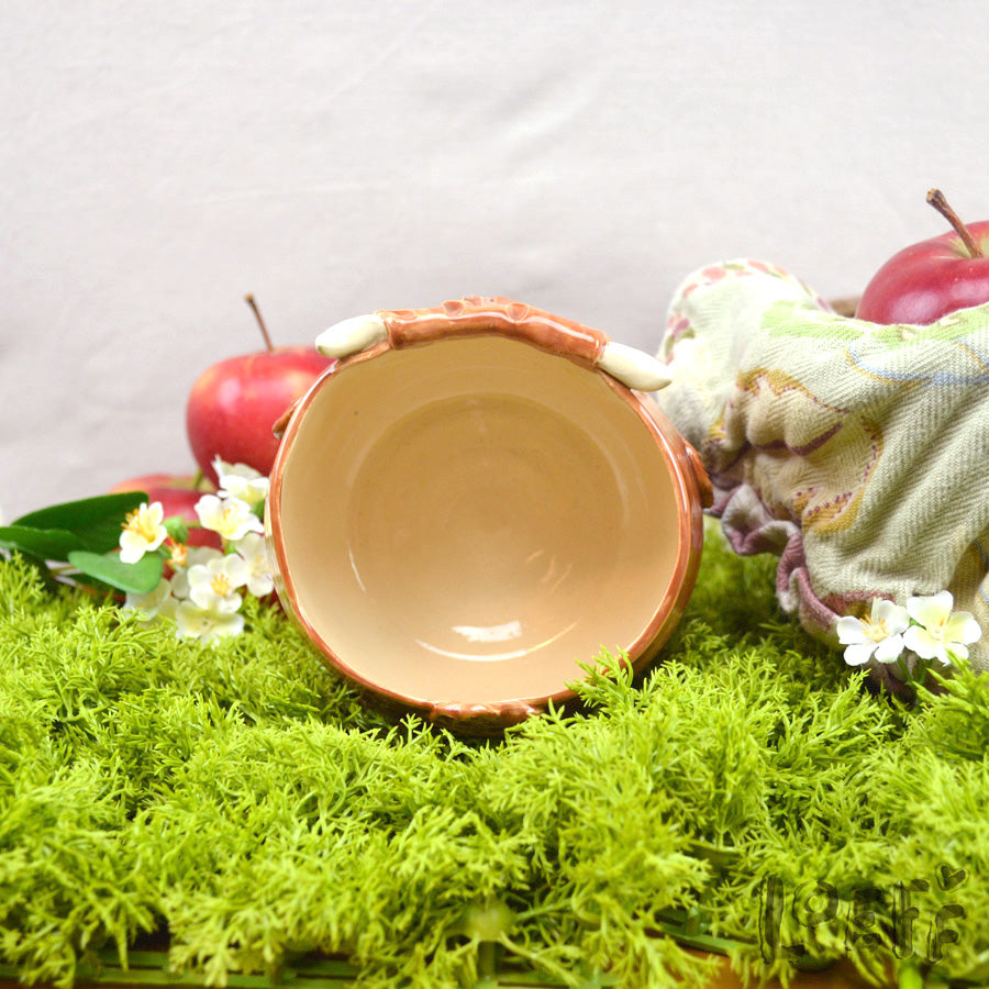 Planter Highland Cow Dark