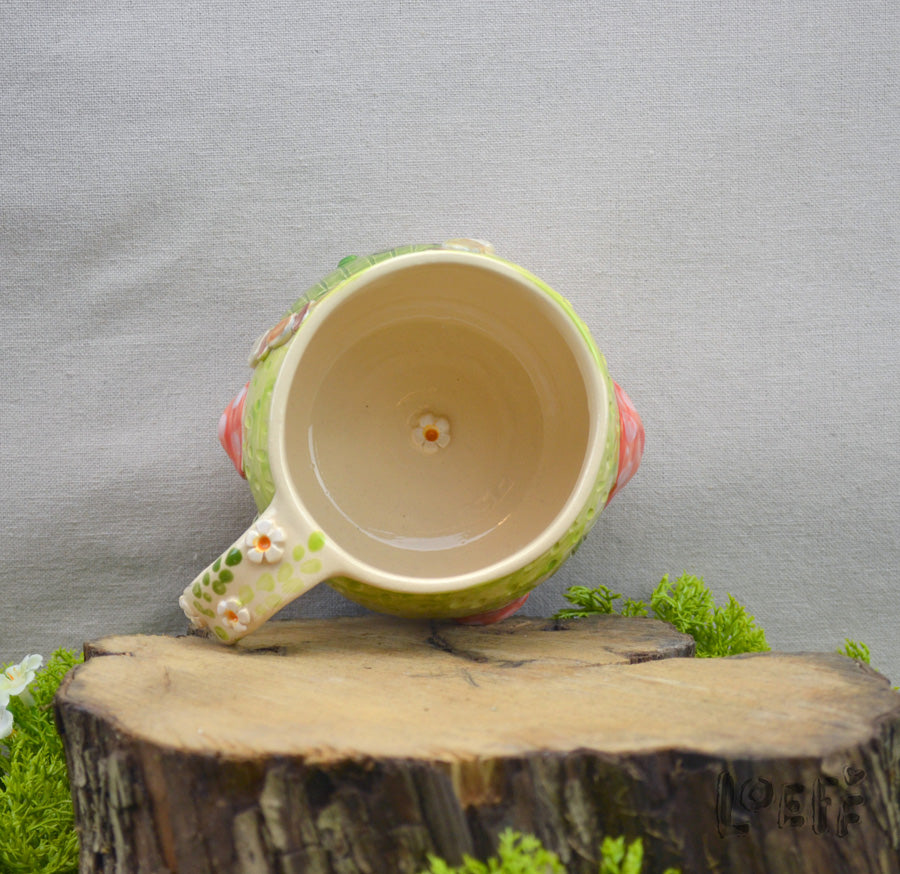 Meadow Mug Green Door + Mushrooms
