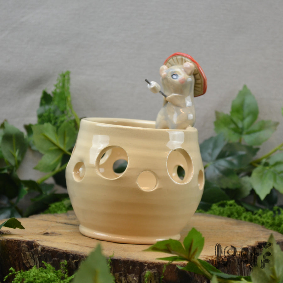 Marshmallow Light Mushroom Mouse