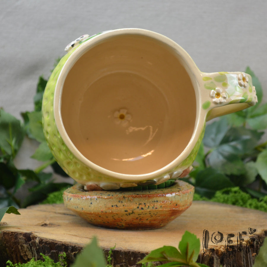 Meadow Mug Dark Green Door Owl