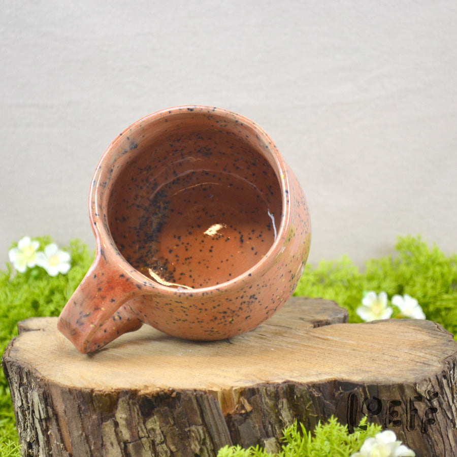 The 3D Loeff Mug Mushroom on Speckled Brown
