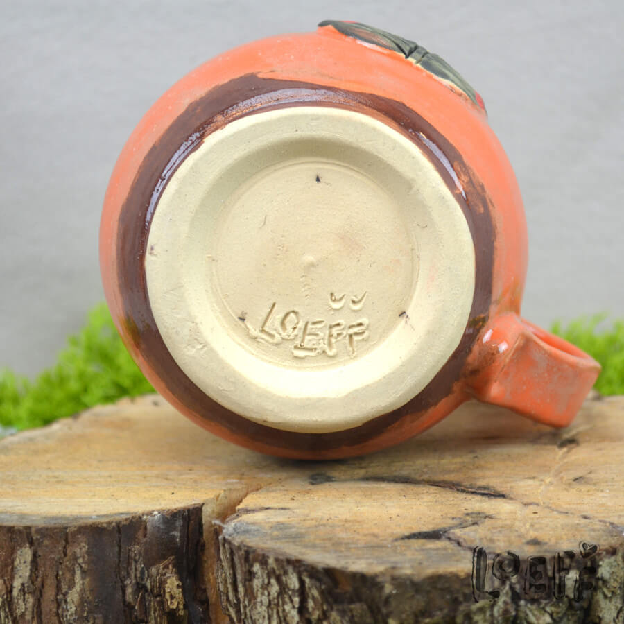 The 3D Loeff Mug Large Leaf