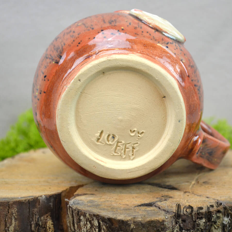 The 3D Loeff Mug Large Toadstool