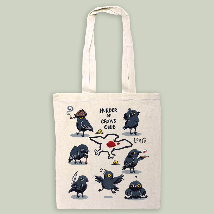 Totebag Murder of Crows