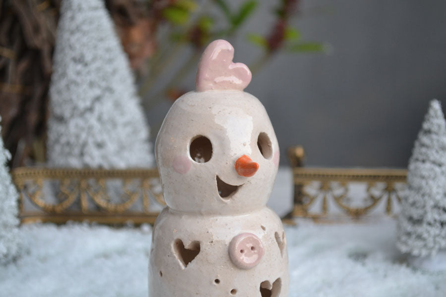 Snowpoppy Pink Heart