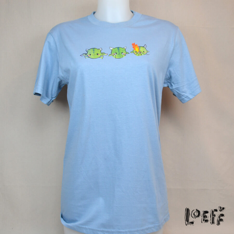 T-Shirt Three dragons