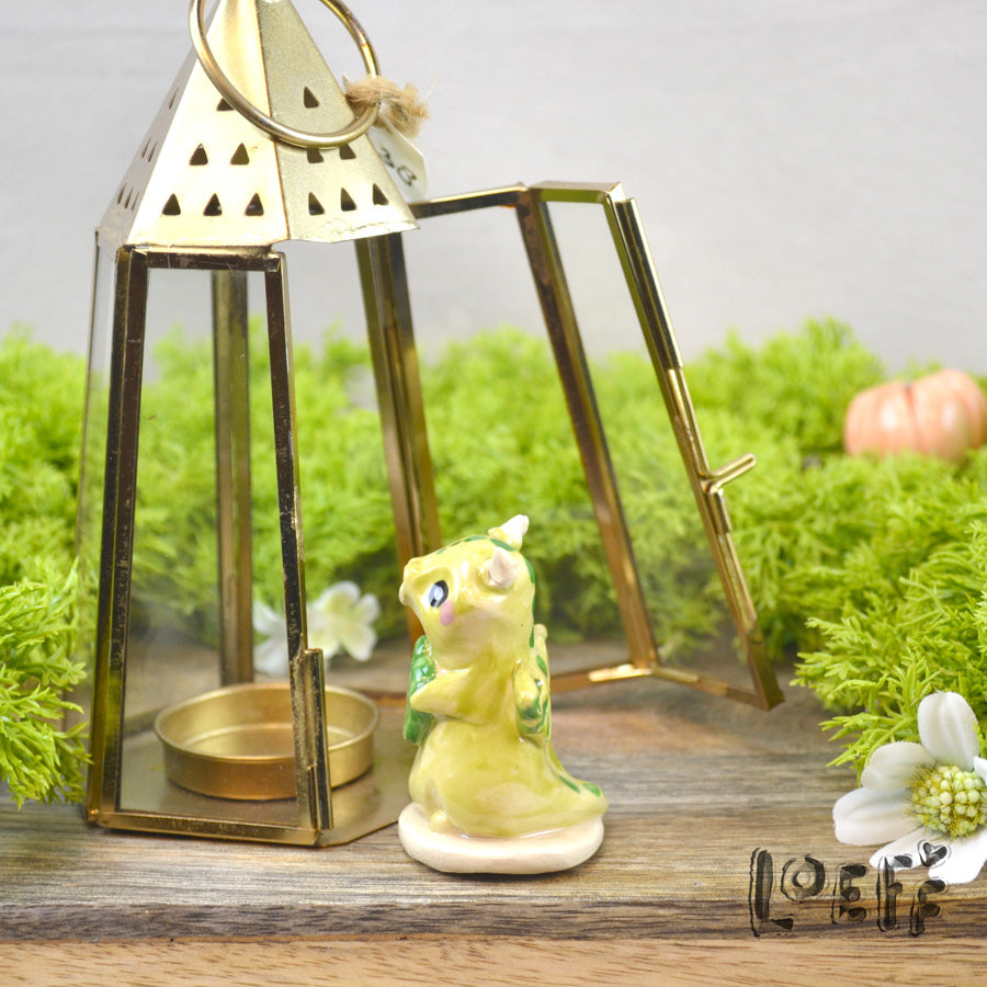 Loeff Tiny Dragon in Lantern Green Guardian