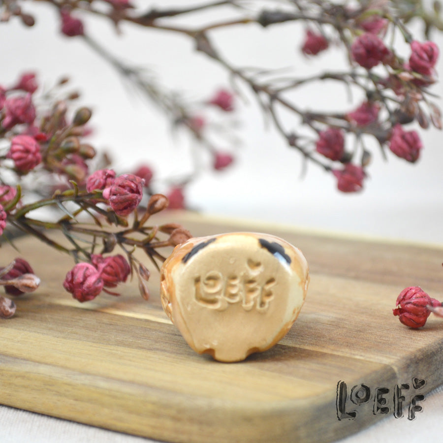 Loeff Tiny Owl Mokka