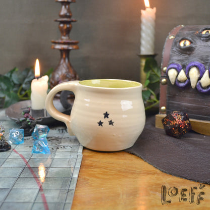 Loeff Mug Cat under Wizard Hat