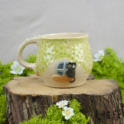 Meadow Mug Blue Door + Black Cat