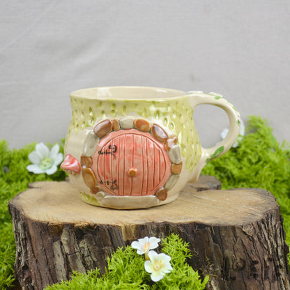 Meadow Mug Red Door + Mushrooms