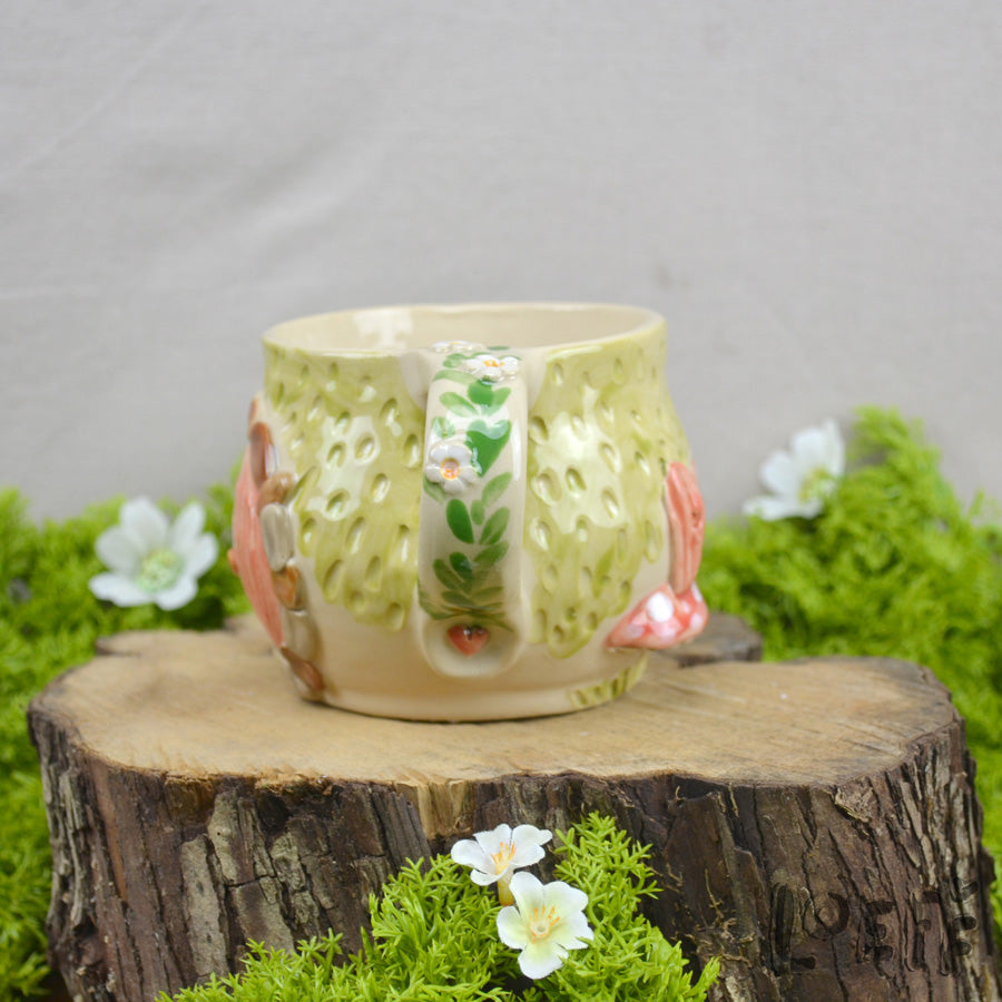 Meadow Mug Red Door + Mushrooms