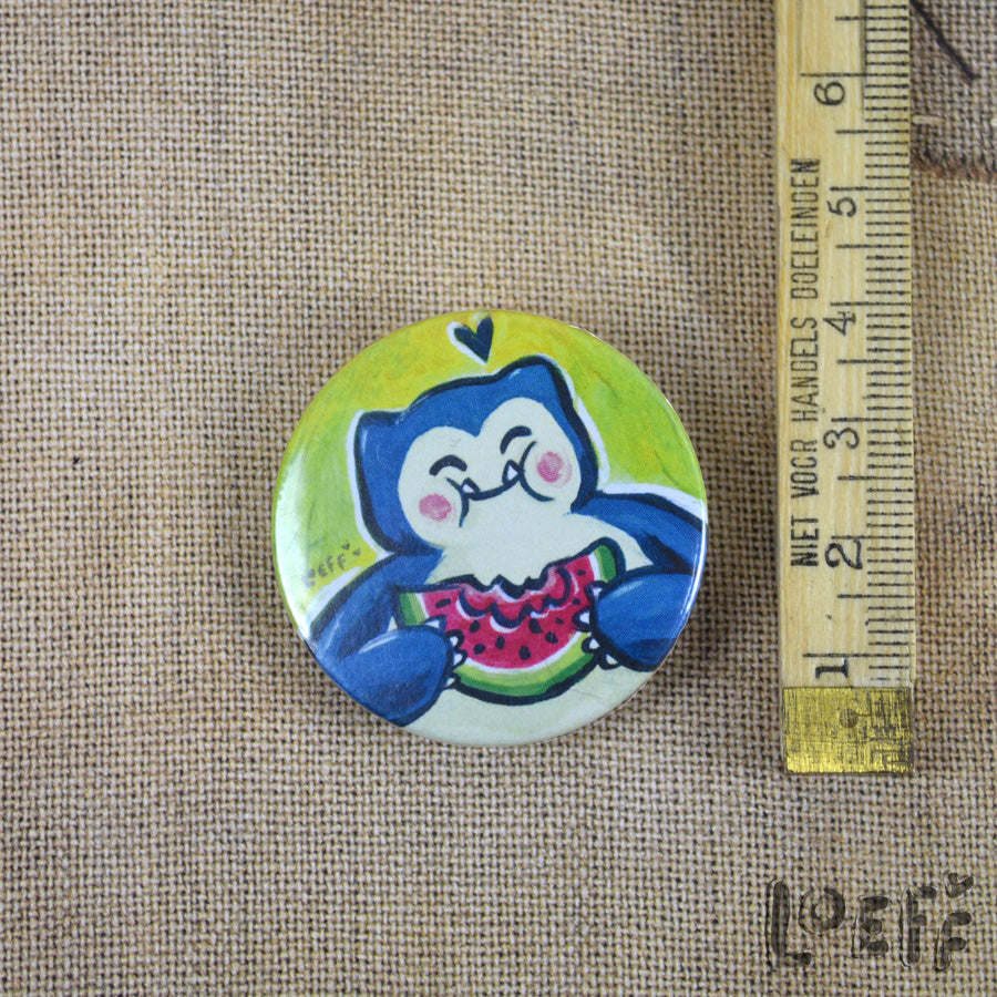 Button Watermelon Lover