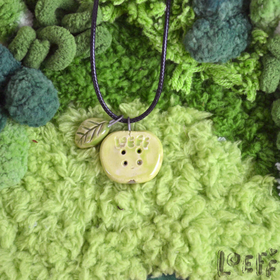 Loeff necklace Green Apple