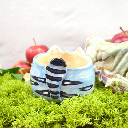Planter Blue Tiger