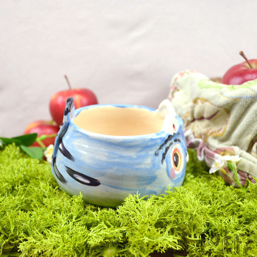 Planter Blue Tiger