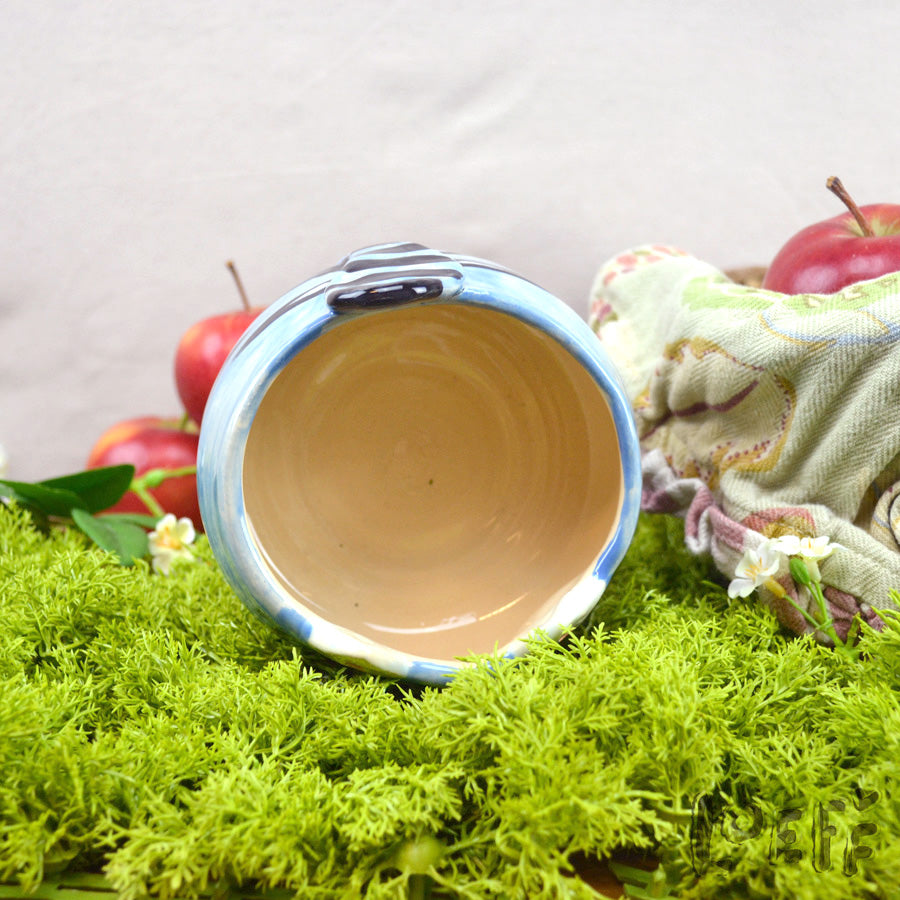 Planter Blue Tiger