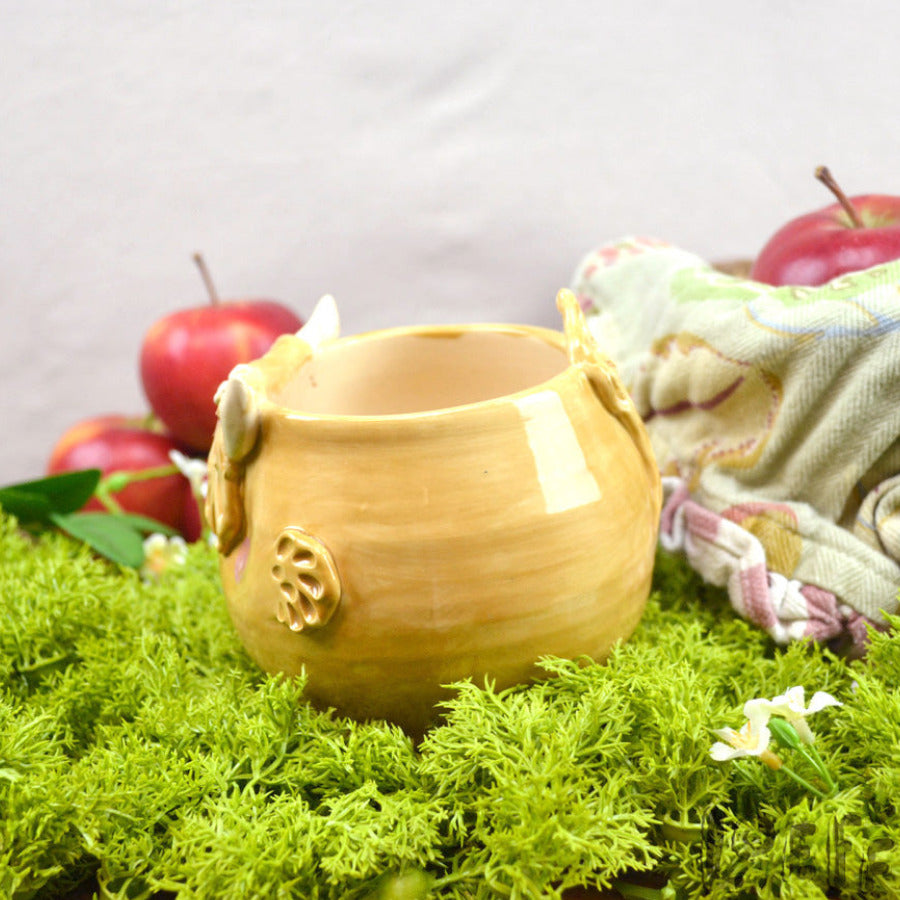 Planter Highland Cow Fringe