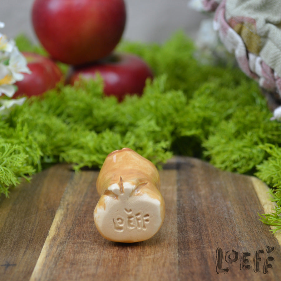 Tiny Capybara with Apple 1