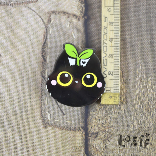 Kitty Plant Pin