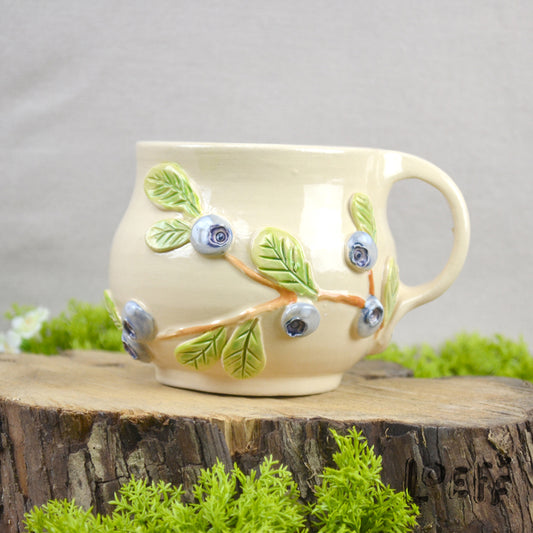 The 3D Loeff Mug Blueberries