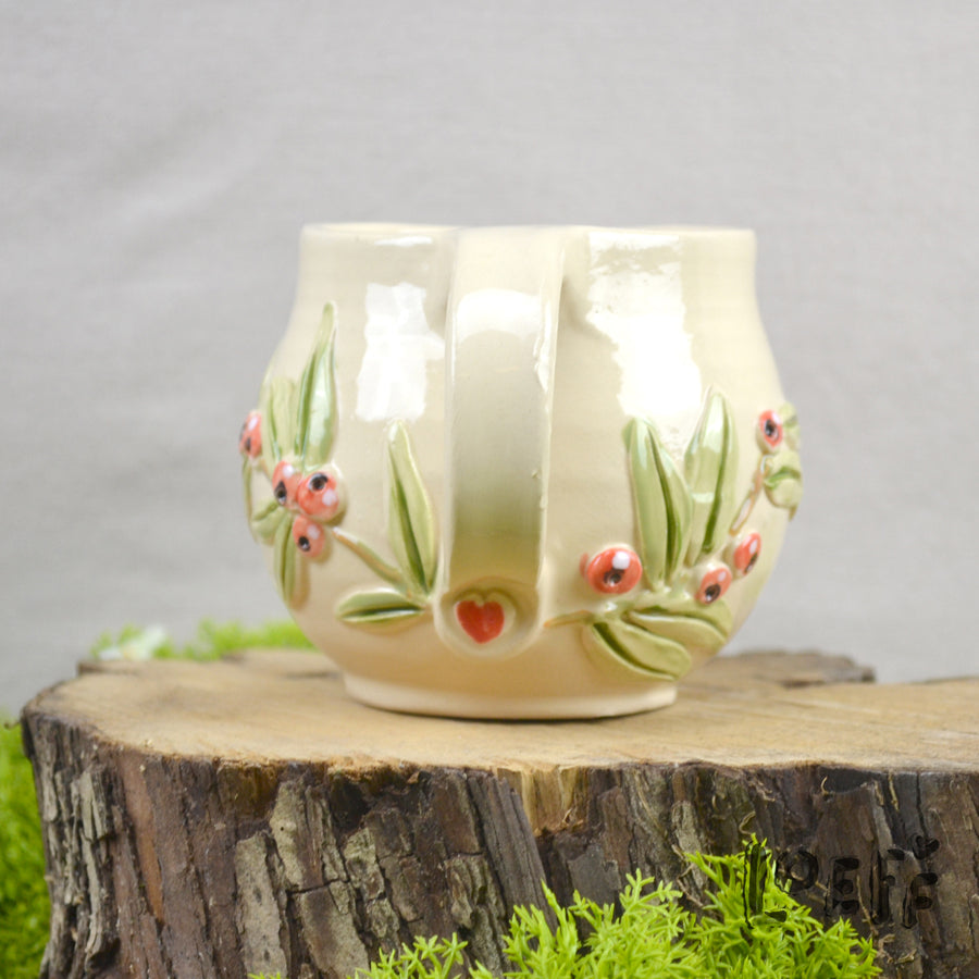 The 3D Loeff Mug Red Berries