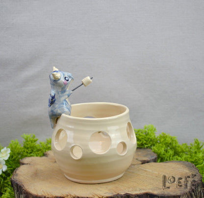 Marshmallow Light Blue Dragon