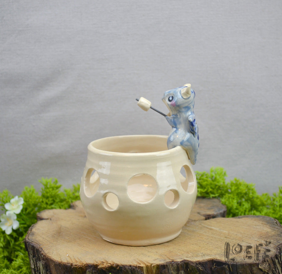 Marshmallow Light Blue Dragon