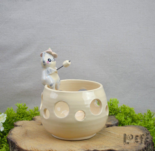 Marshmallow Light Flower Kitty