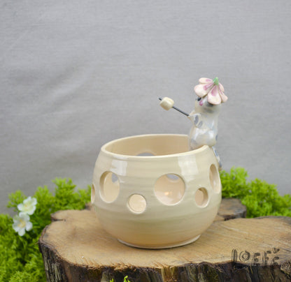 Marshmallow Light Flower Kitty