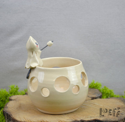 Marshmallow Light Ghost Kitty 2