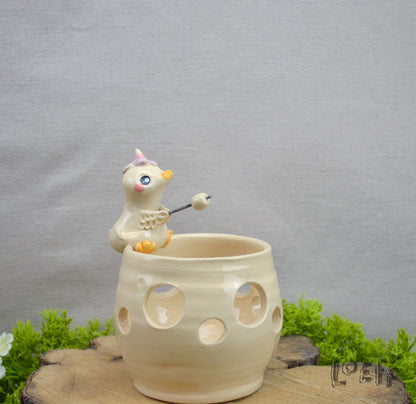 Marshmallow Light Flower Goose