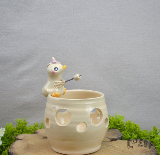Marshmallow Light Flower Goose