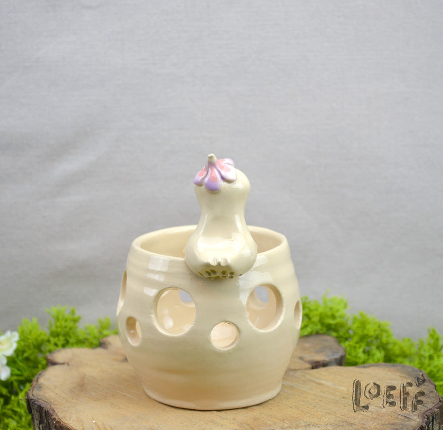 Marshmallow Light Flower Goose