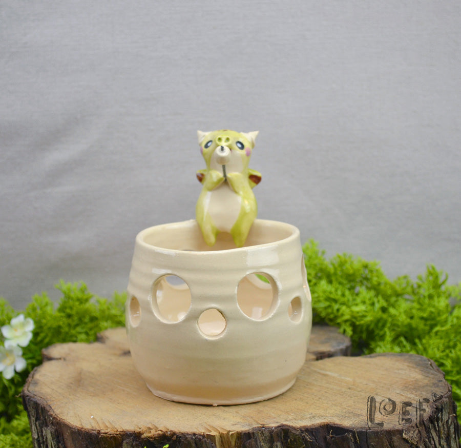 Marshmallow Light Green Dragon