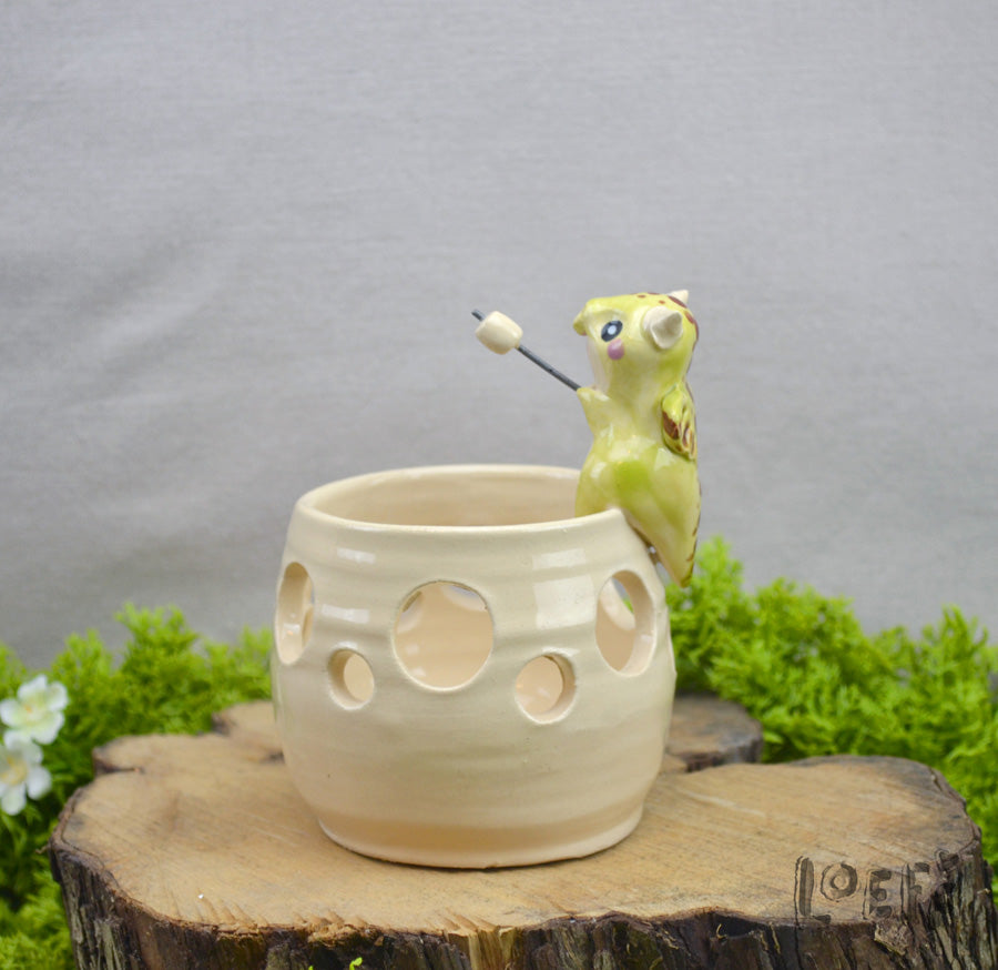 Marshmallow Light Green Dragon