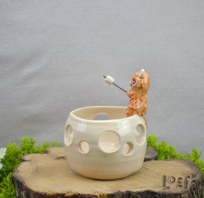 Marshmallow Light Highland Cow