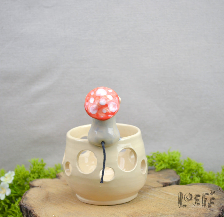 Marshmallow Light Mushroom Mouse