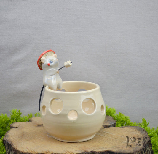 Marshmallow Light Mushroom Mouse 2