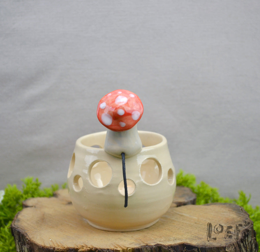 Marshmallow Light Mushroom Mouse 2