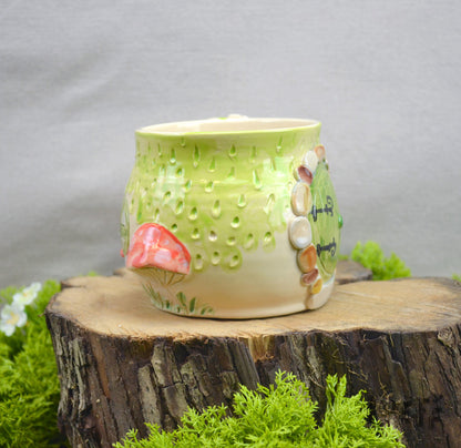 Meadow Mug Green Door + Mushrooms