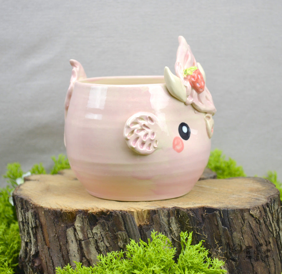 Planter Strawberry Cow