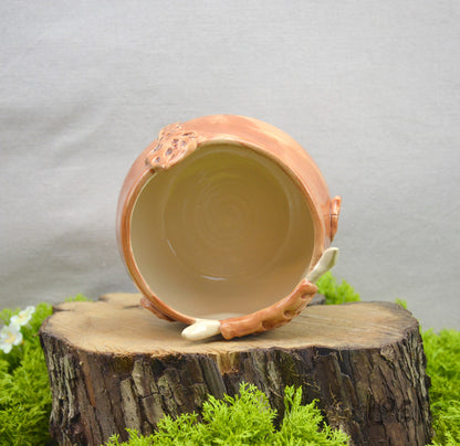 Planter Highland Cow Red Cheeks