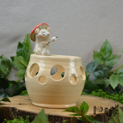 Marshmallow Light Mushroom Mouse