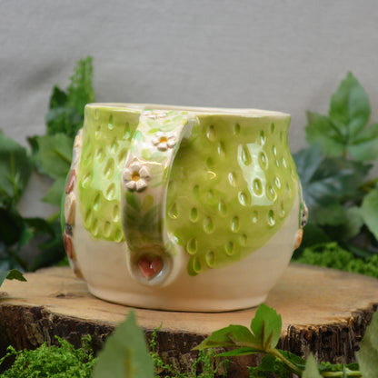 Meadow Mug Dark Green Door Owl
