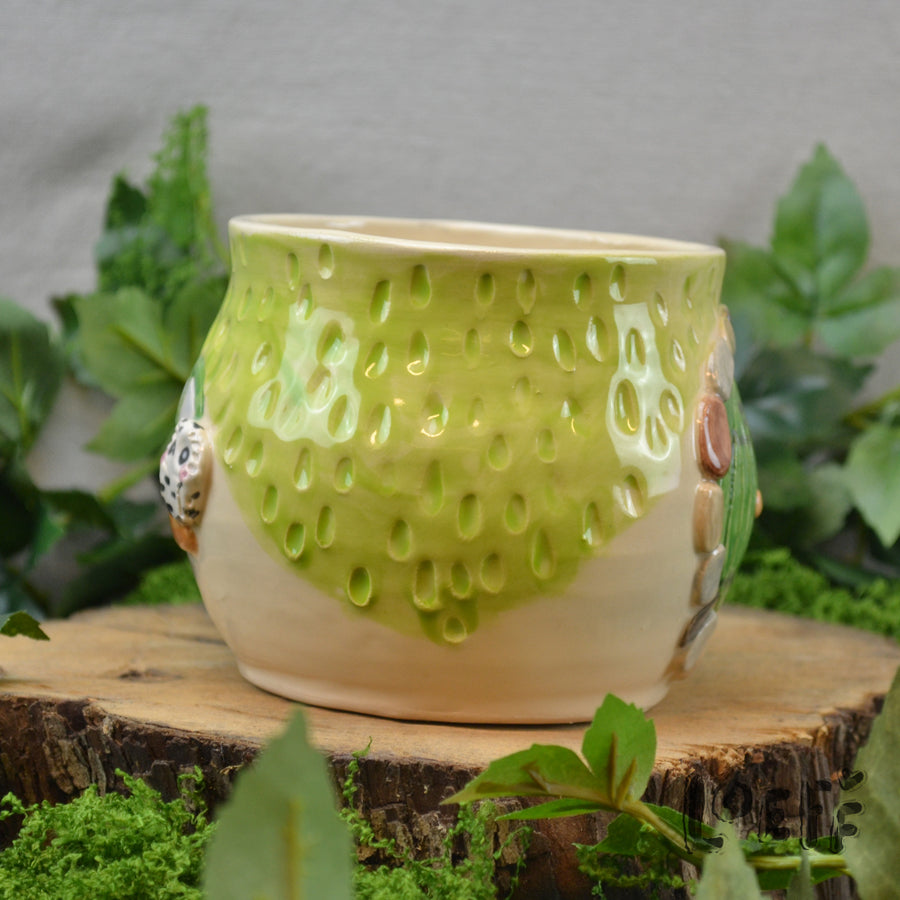 Meadow Mug Dark Green Door Owl