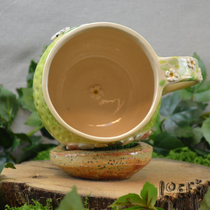 Meadow Mug Dark Green Door Owl