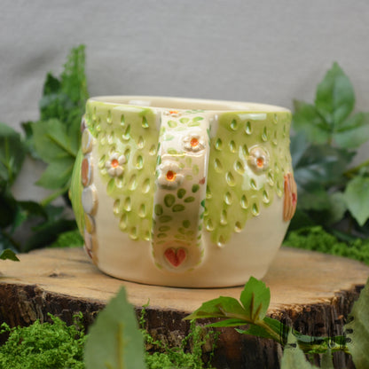 Meadow Mug Bright Green Door Wood Window