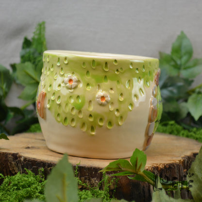 Meadow Mug Bright Green Door Wood Window