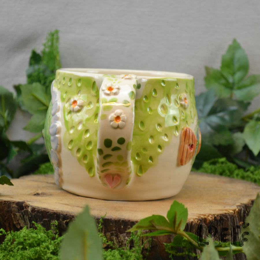 Meadow Mug Green Door Wooden Window